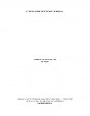CUENTO SOBRE EXPERIENCIA PERSONAL