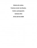 Costos y presupuestos Tarea semana 4 IACC