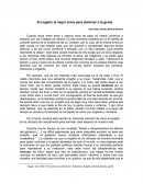 El engaño la mejor arma para dominar a la gente