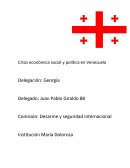 Crisis económica social y política en Venezuela