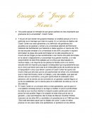 Ensayo de “Juego de Honor”