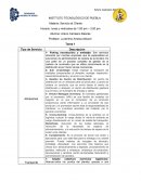 Servicio al Cliente. Tipo de Servicio