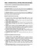 INTRODUCCIÓN AL SISTEMA TRIBUTARIO ESPAÑOL