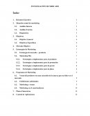 INVESTIGACIÓN DE MERCADO. Situación actual de marketing