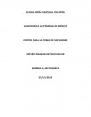 COSTOS PARA LA TOMA DE DECISIONES
