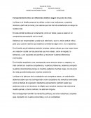 Taller de ética. Comportamiento ético en diferentes ámbitos según mi punto de vista.