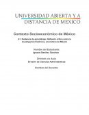 Evidencia de aprendizaje. Reflexión crítica sobre la investigación histórica y económica de México