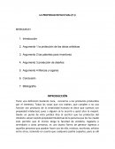 LA PROPIEDAD INTELECTUAL (P.I)