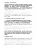 Operaciones pasivas y activas de la banca universal