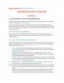 Administracion y gerentes