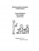 DIDACTICA GENERAL Y ENSEÑANZA