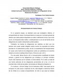 Enrequecimiento sin Causa