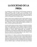 La sociedad de la prisa