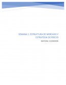 ESTRUCTURA DE MERCADO Y ESTRATEGIA DE PRECIO