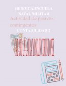 Actividad. Contabilidad empresa Poderosos 27 S.A de C.V