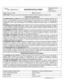 Descripción de puesto supervisor QHSE