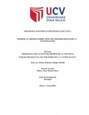 Programa educativo para disminuir la violencía intrafamiliar en el sector Marianita 3, Cantón Daule