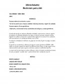 Informe evaluativo: matematica