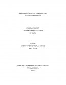 ANÁLISIS HISTÓRICO DEL TRABAJO SOCIAL CUADRO COMPARATIVO