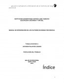 MANUAL DE INTERVENCIÓN DE LOS FACTORES DE RIESGO PSICOSOCIAL