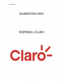 MARKETING MIX EMPRESA: CLARO