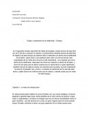 Origen y desarrollo de la relatividad