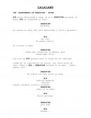 LALALAND. Pelea de Sebastian y Mia