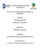 ENSAYO SOCIALIZACIÓN PELICULA “BICHOS”