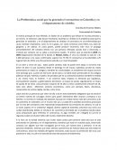La Problemática social que ha generado el coronavirus en Colombia y en el departamento de córdoba