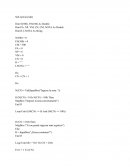 Algoritmo Sub ejercicioxd