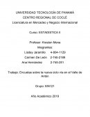 Encuetas sobre la nueva ciclo vía en el Valle de Antón