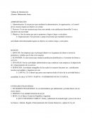 Administración. Banco Central