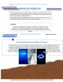 SERVICIOS PUBLICOS EN TURISMO