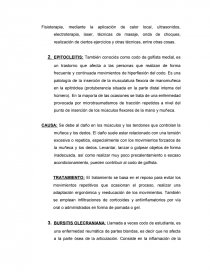 FISIOTERAPIA PATOLOGÍAS DE LOS COMPLEJOS. Página 3