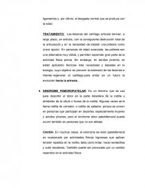 FISIOTERAPIA PATOLOGÍAS DE LOS COMPLEJOS. Página 19