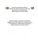 ORIENTACION SOBRE LA PREVENCION DEL EMBARAZO A TEMPRANA EDAD A LOS ESTUDIANTES DE 1° AÑO