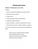 Planificacion de obra