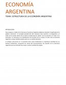 Estructura de la economía Argentina