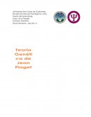 TEORIA GENÉTICA DE JEAN PIAGET