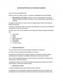 GESTIÓN ESTRATÉGICA DE RECURSOS HUMANOS