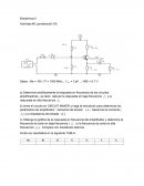 Transistor JFET respuesta en frecuencia