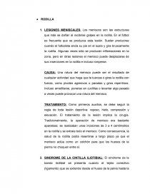 FISIOTERAPIA PATOLOGÍAS DE LOS COMPLEJOS. Página 17