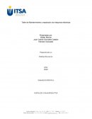 Taller de Mantenimiento y reparación de máquinas eléctricas