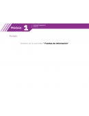 Nombre de la actividad:” Fuentes de información”