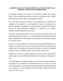 LA IMPORTANCIA DE LA FILOSOFÍA GRIEGA EN LA CONSTITUCION DE LAS BASES DE LA PSICOLOGÍA CONTEMPORÁNEA