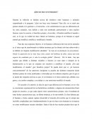¿Qué nos hace seres humanos?