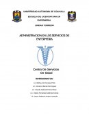 Administracion en los servicios de enfermeria