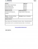 EVALUACIÓN DE PROYECTOS MAPA MENTAL