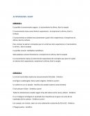 Actividades - Kant ¿Qué significan las expresiones a priori y a posteriori para Kant?