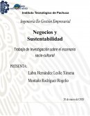 Trabajo de Inv. Unidad 2 (Escenario socio-cultural)